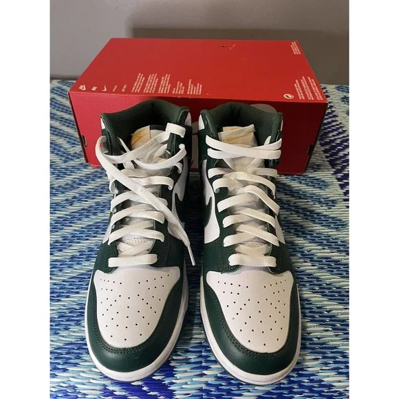 Nike Dunk HI Retro Australia Noble Green / White DD1399 300 Men's Size 9